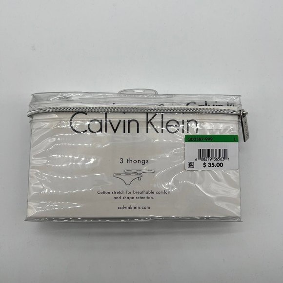 Calvin Klein 3 thongs underwear - Picture 4 of 4